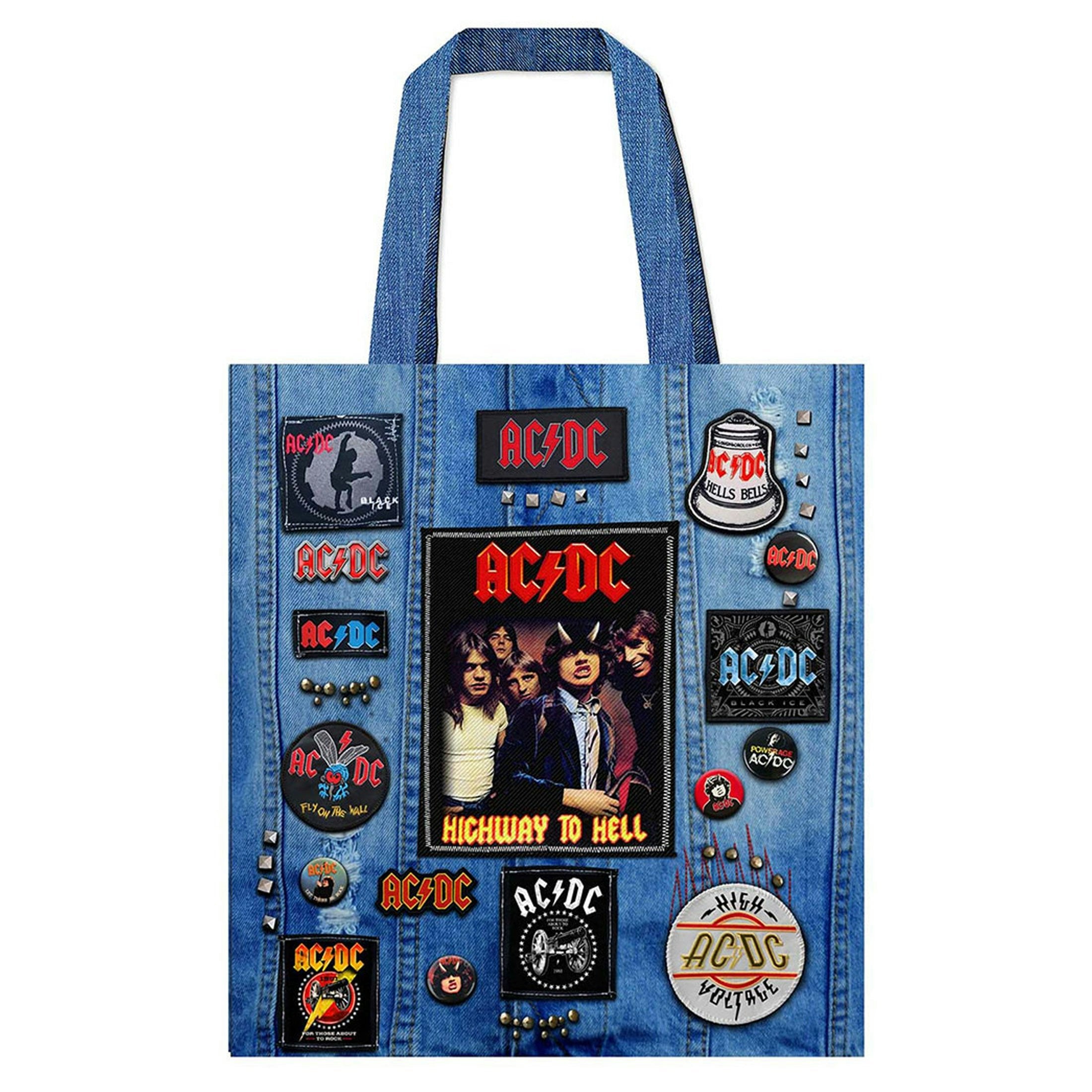 Paradiso Clothing Ac/Dc Highway To Hell Battle Tote Bag
