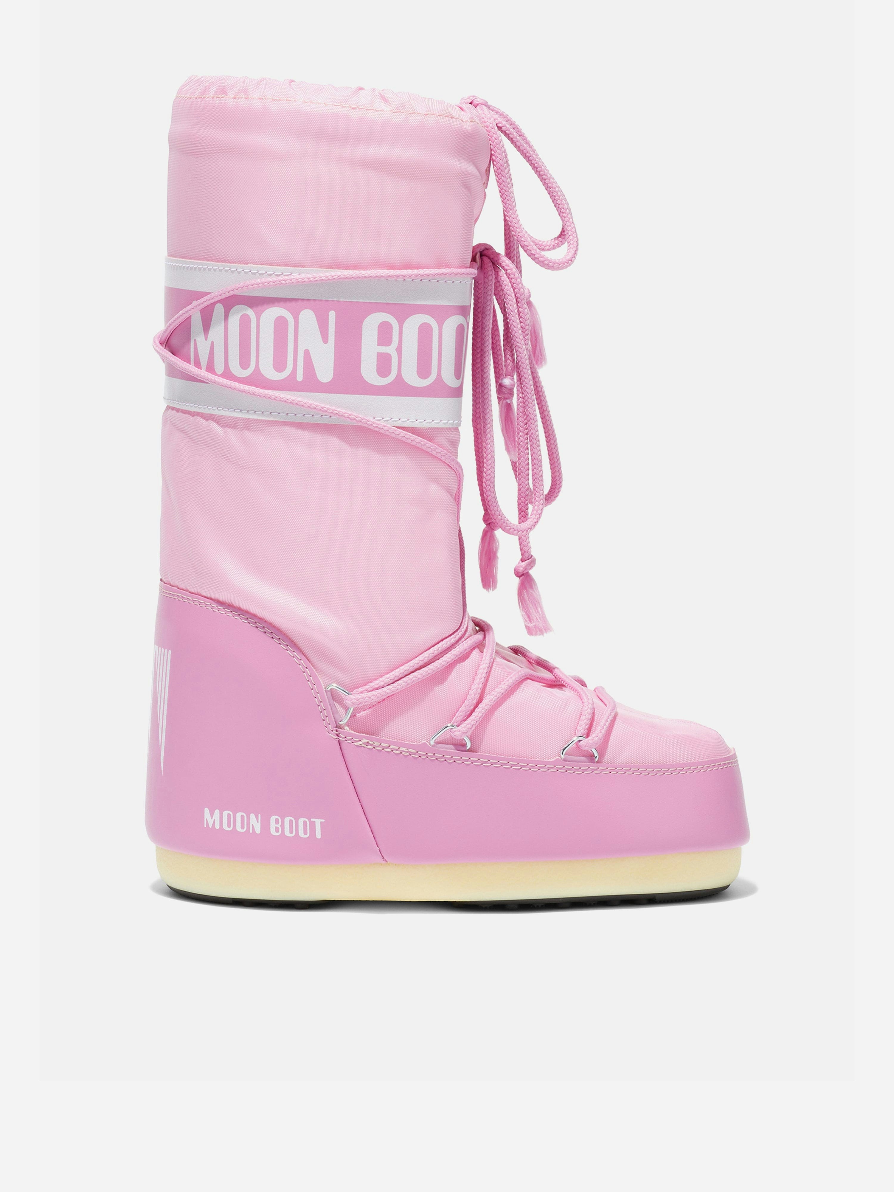 Moon Boot Girls Pink Icon Boots In - Eu 31 - 34 Uk 12.5 - 2