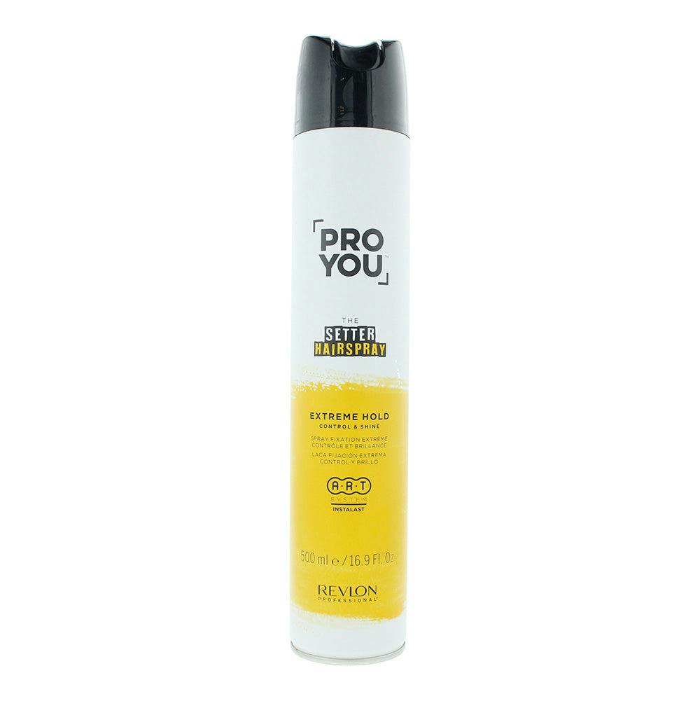 Revlon Professional Pro You The Setter Hairspray Extra Strong Hold Hairspray 500 Ml - Image 3