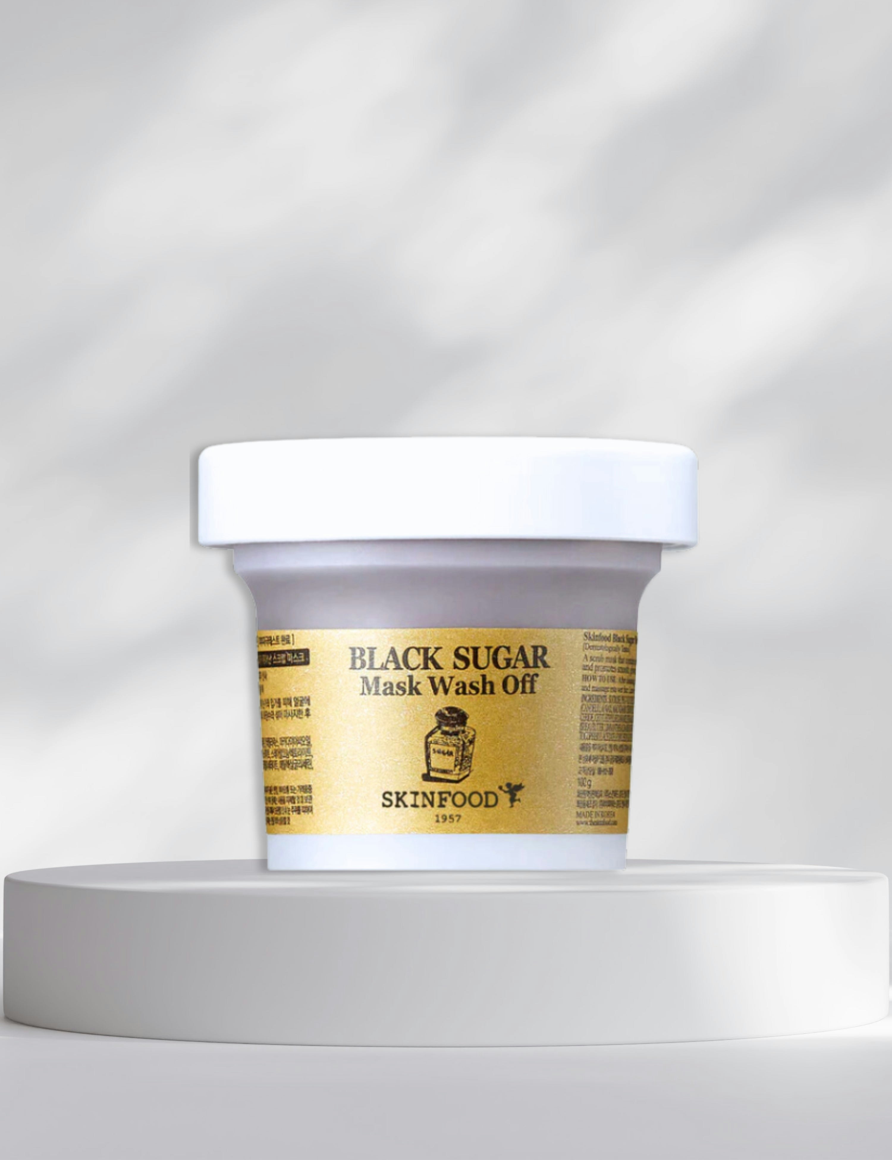 Skinfood Black Sugar Mask Wash Off Scrub 120G