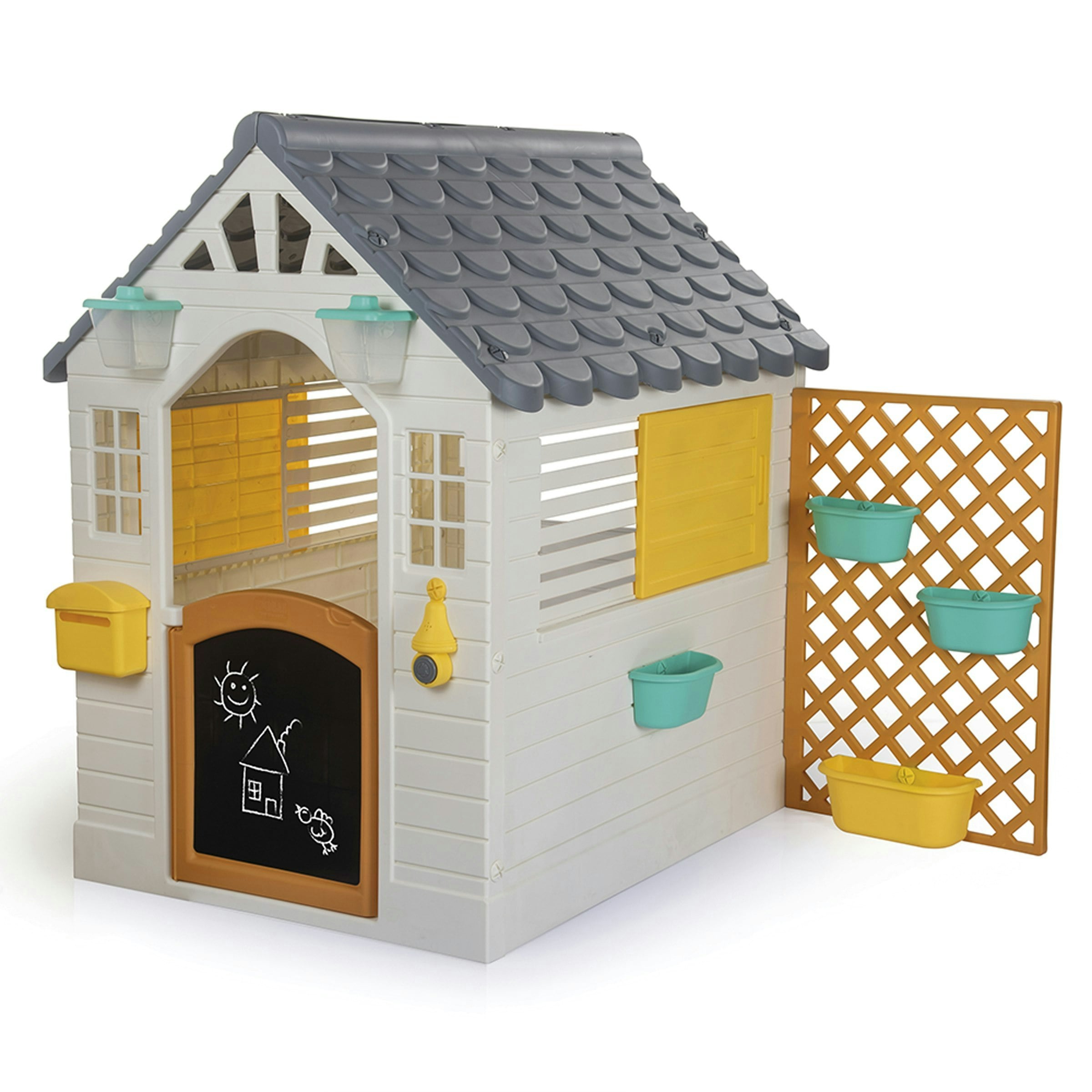 Dolu Garden Playhouse with Accessories - Multi - 140 x 92.5 x 127 cm - Image 10