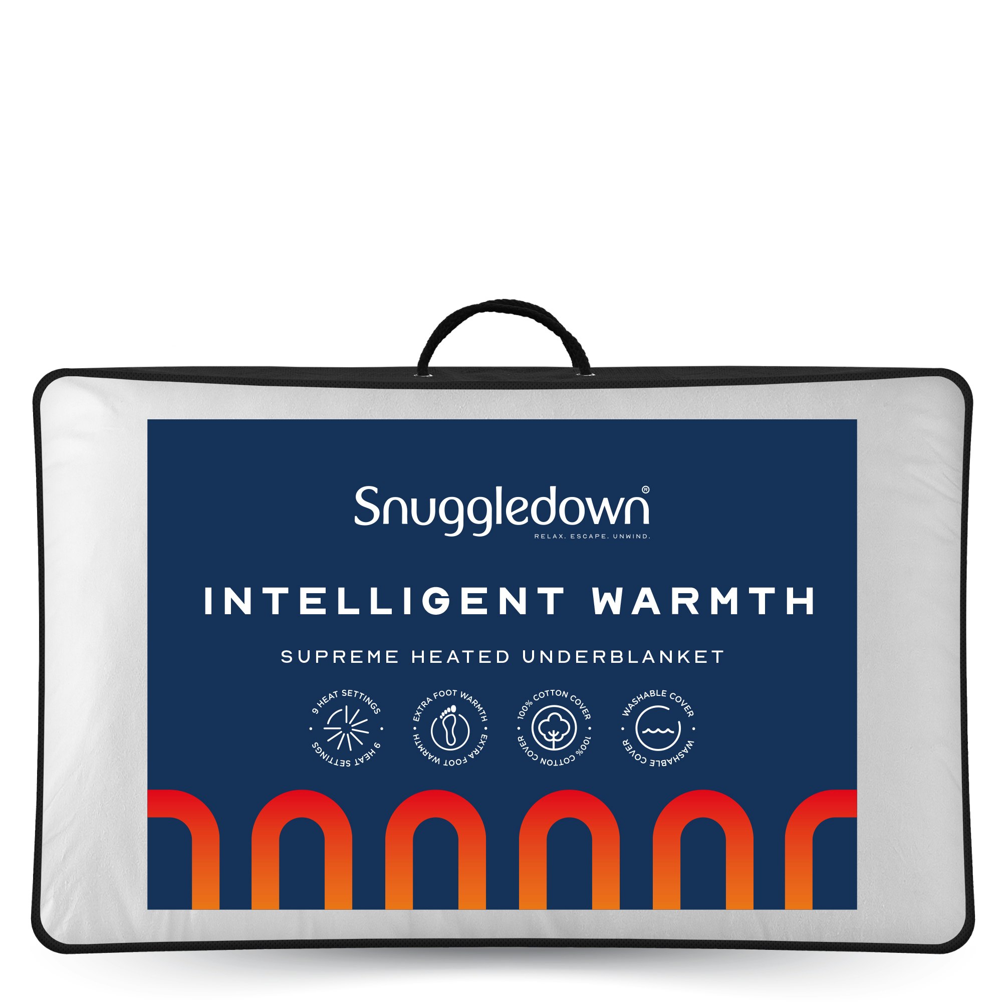 Snuggledown White Intelligent Warmth Heated Topper - 1 - Double
