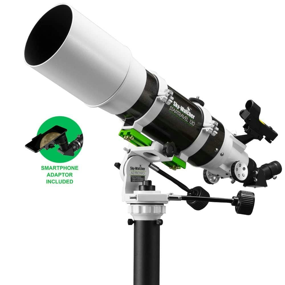Sky Watcher Red Startravel 120 Refractor Astronomy Telescope With Az Pronto Mount