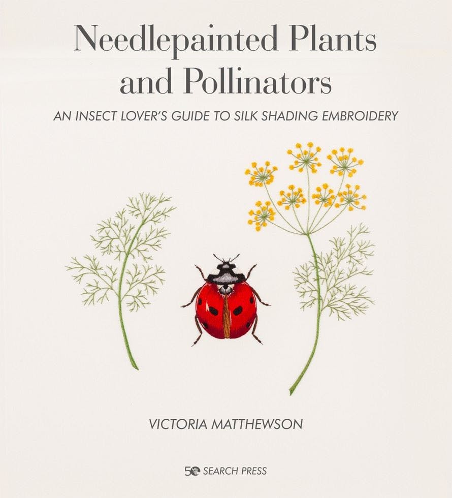 Needlepainted Plants and Pollinators: An insect lover’s guide to silk shading - Image 9