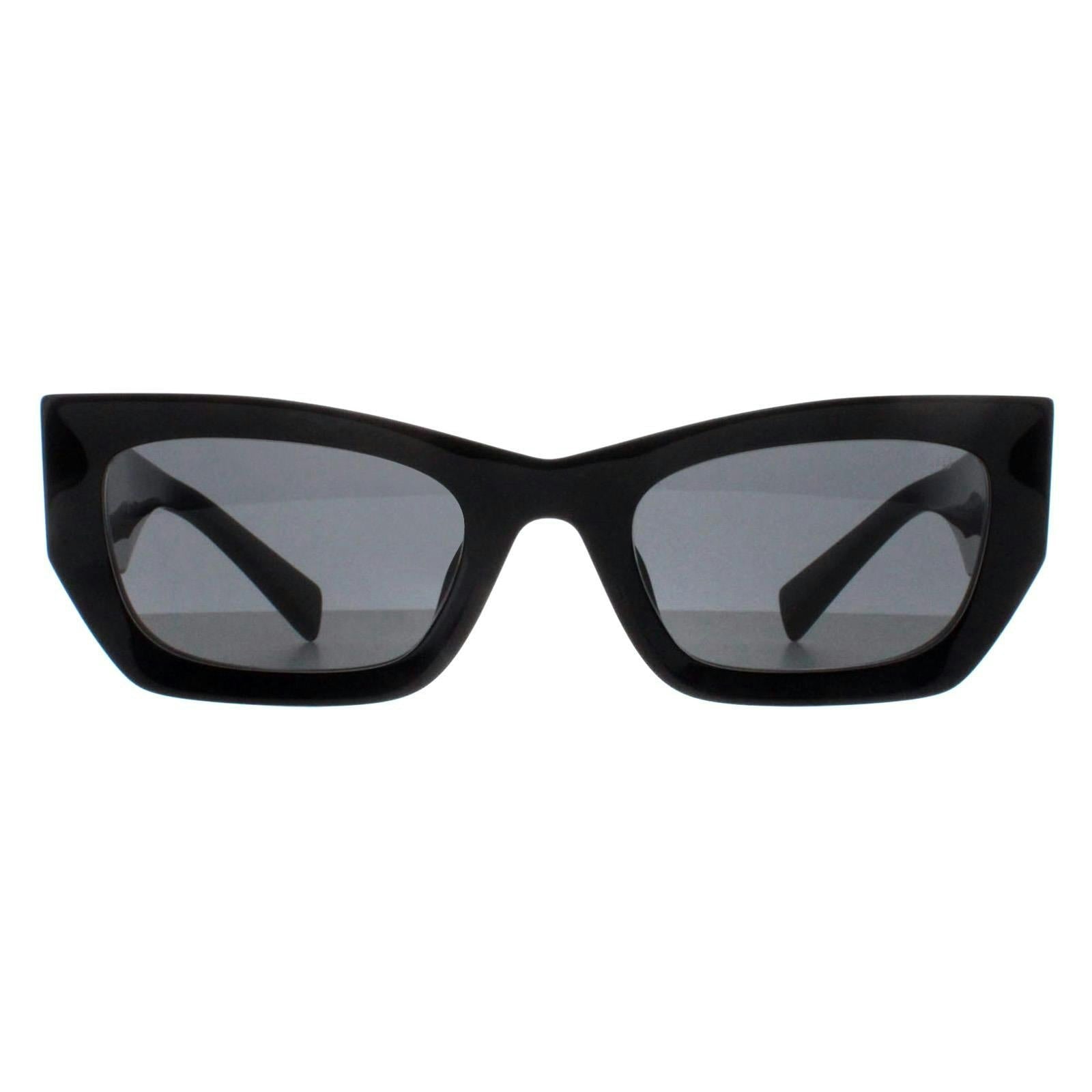 Miu Miu Women's Black Rectangle Dark Grey Mu09ws - Image 9