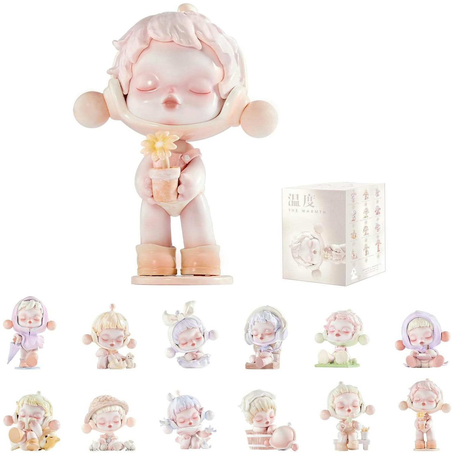 Pop Mart Skullpanda - The Warmth Series, Blind Box Figurine, Random Design Action Figures Collectible Toys