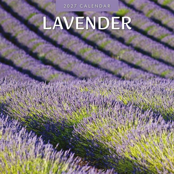 Rackhams Lavender Calendar 2027, Wall Calendars, Month To View, Natural World, Gift - Image 4