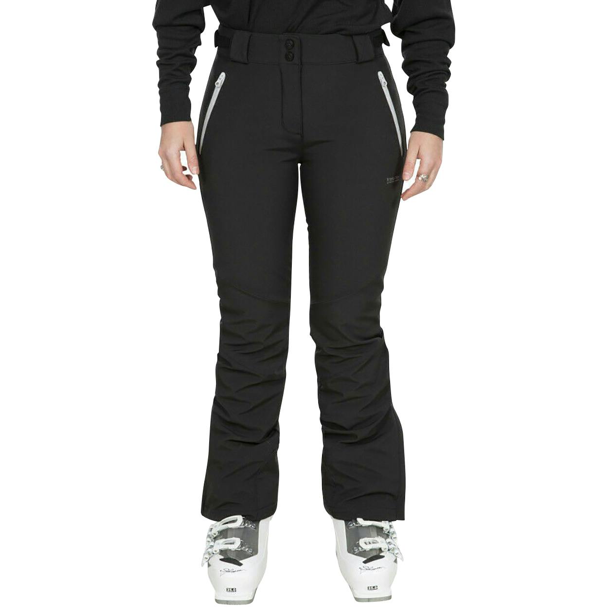 Trespass Women's Black / Lois Ski Trousers - Xl - 96% Polyester/4% Elastane