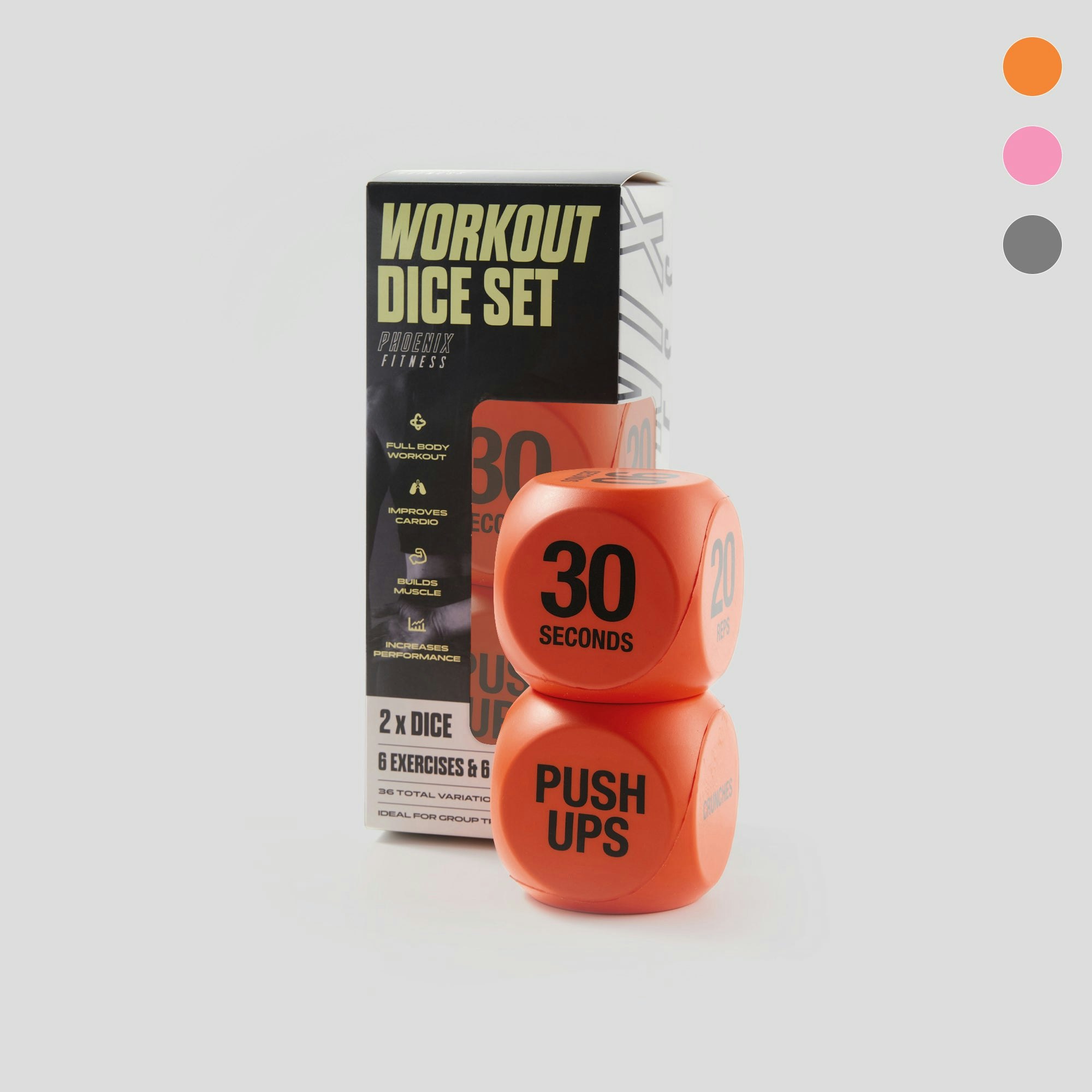 Phoenix Fitness Fitness Routine Exercise Dice