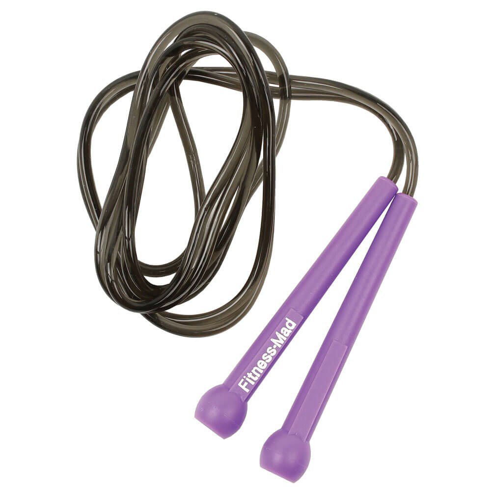 Fitness Mad Purple Skipping Speed Rope - 8Ft