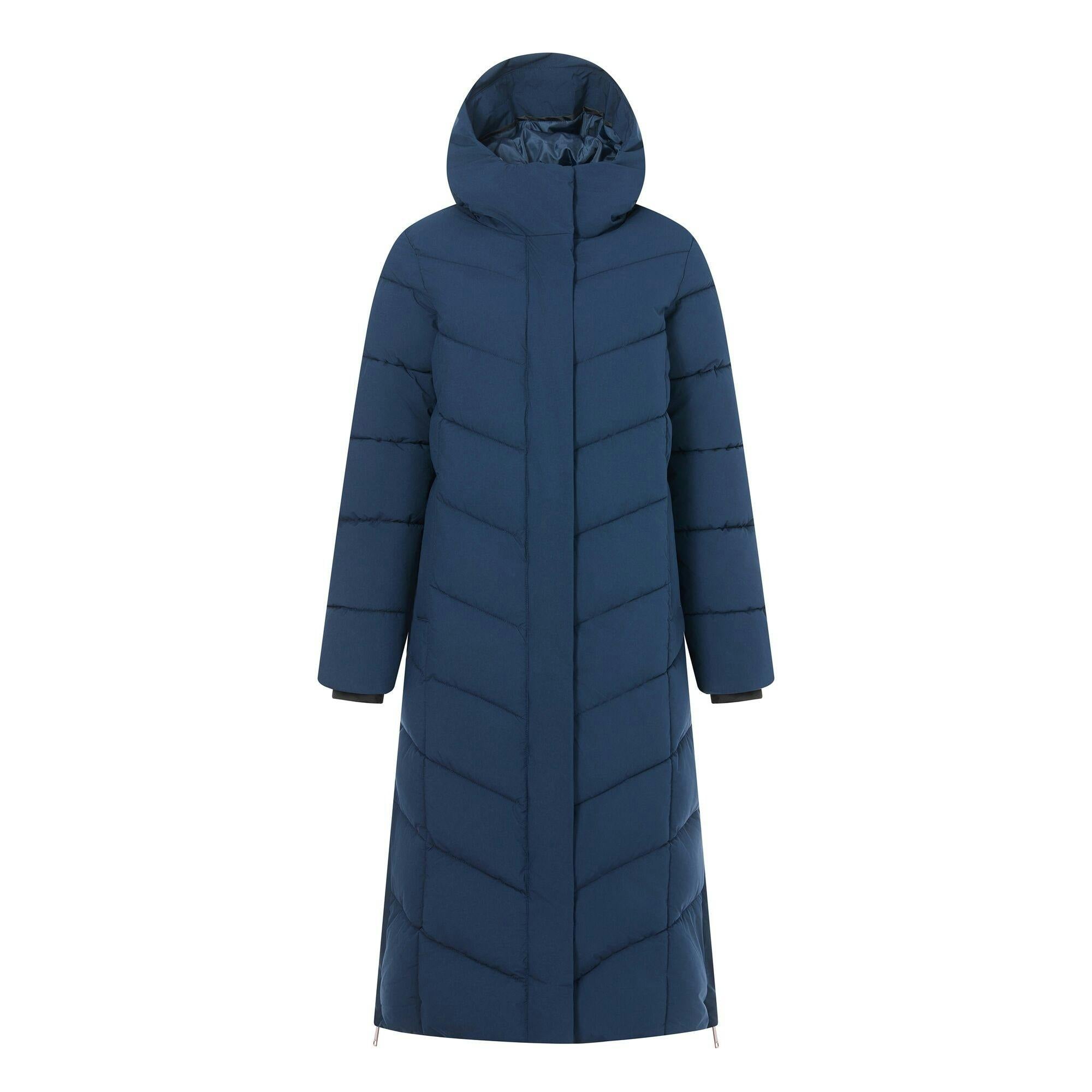 Regatta Women's Eloria Long Length Padded Jacket - Navy - 20 Uk - Navy - 100% Mixed