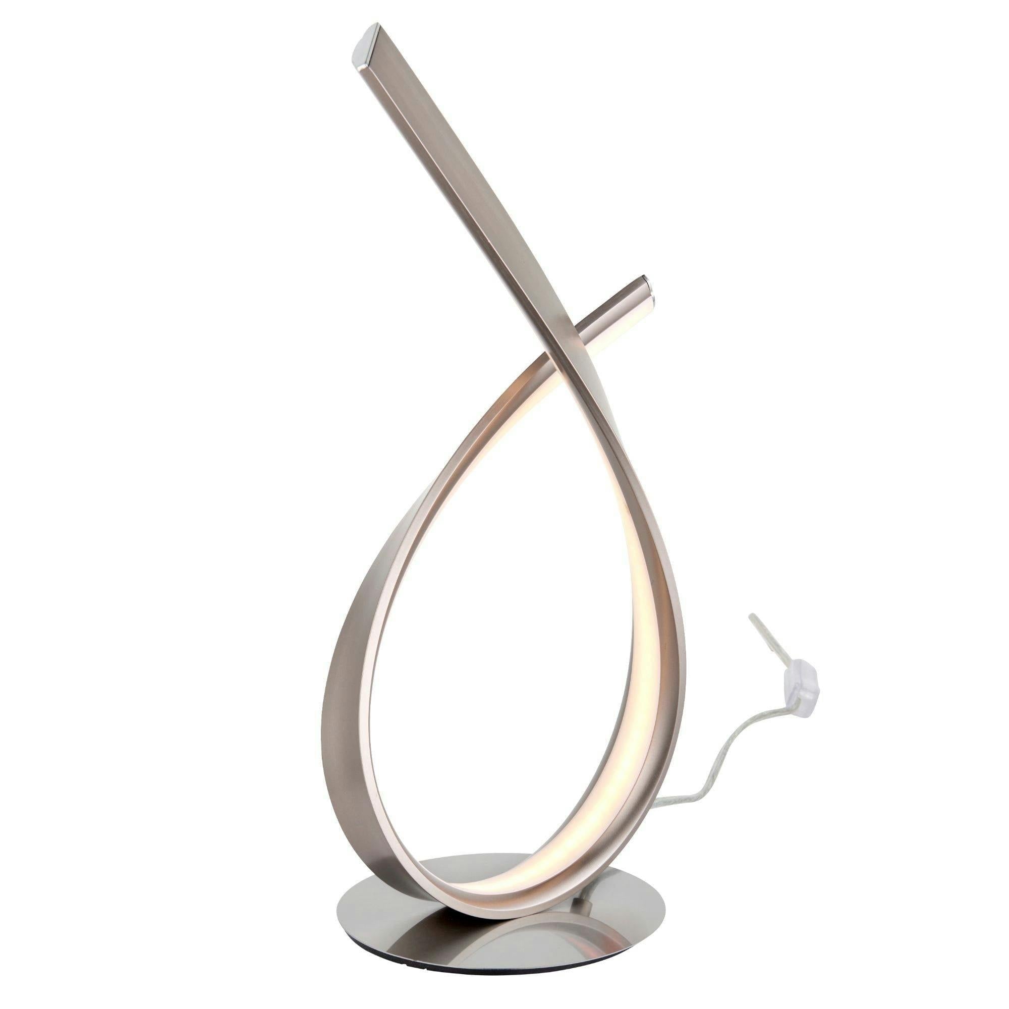 Rackhams White/Light Jetta Led Table Lamp