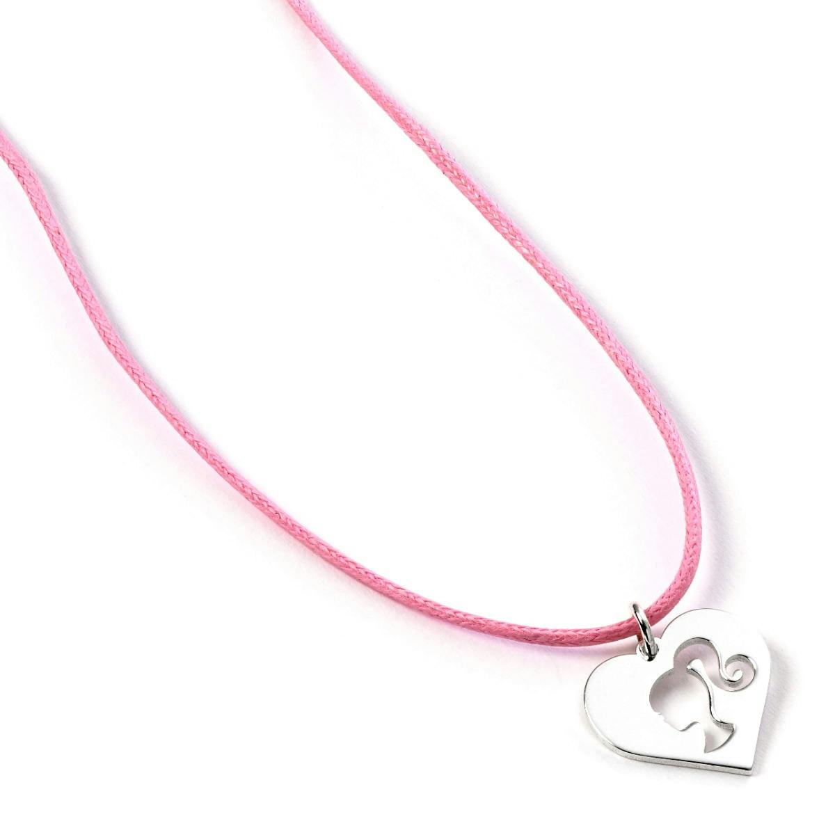 The Carat Shop Silver Barbie Sterling Heart Necklace