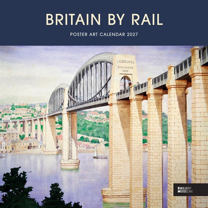 National Railway Museum, Britain By Rail Calendar 2027, Wall Calendars, Gift - Image 8