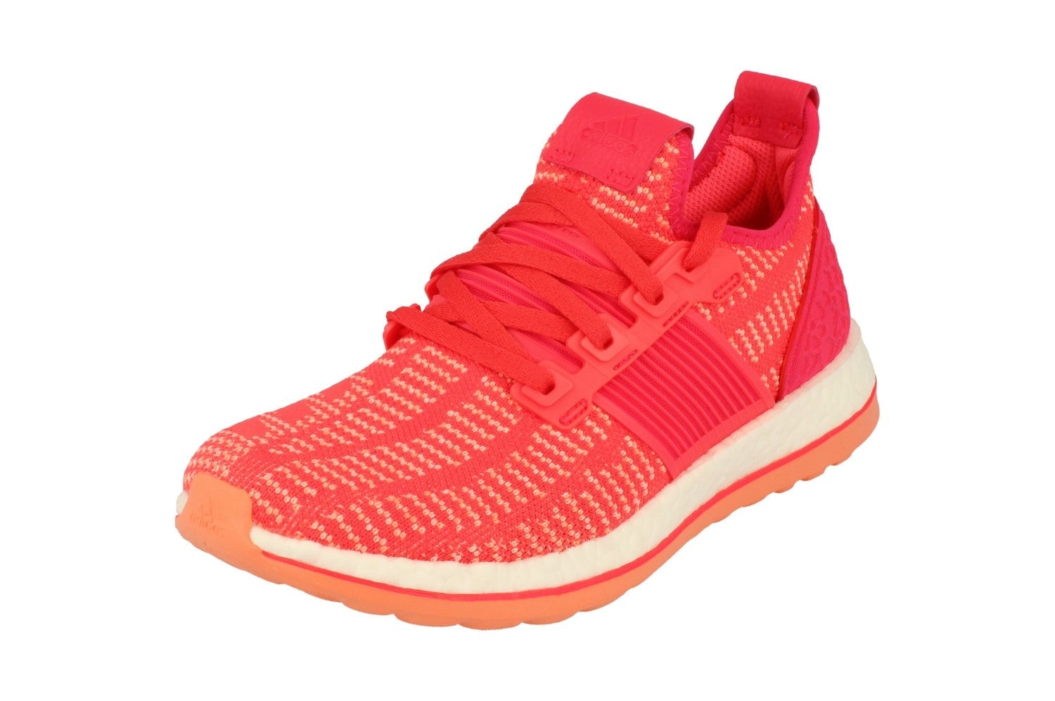 Adidas Women's Orange/White Pureboost Zg Prime Sneakers Aq6773 - Uk 6 | Us 7.5 | Eu 39 1/3