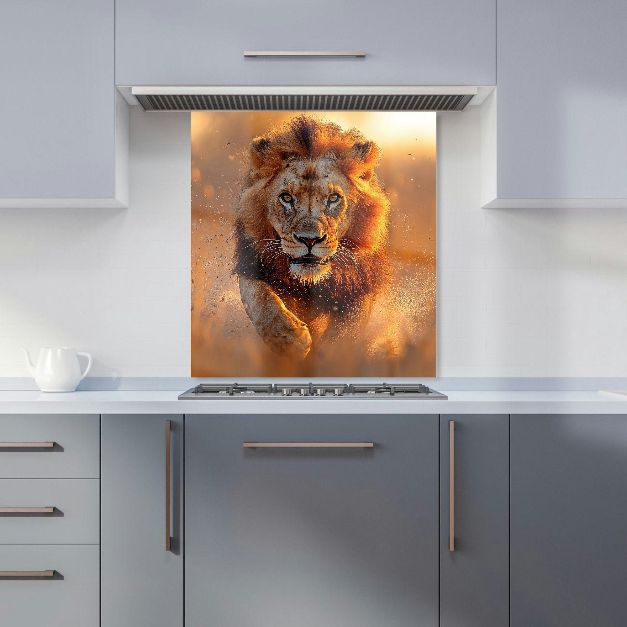Rackhams Lion Kitchen Splashback - W600mm X H650mm