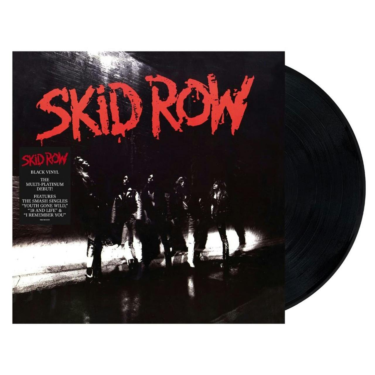 Eyesore Merch Black Skid Row 'Skid Row' Lp Vinyl