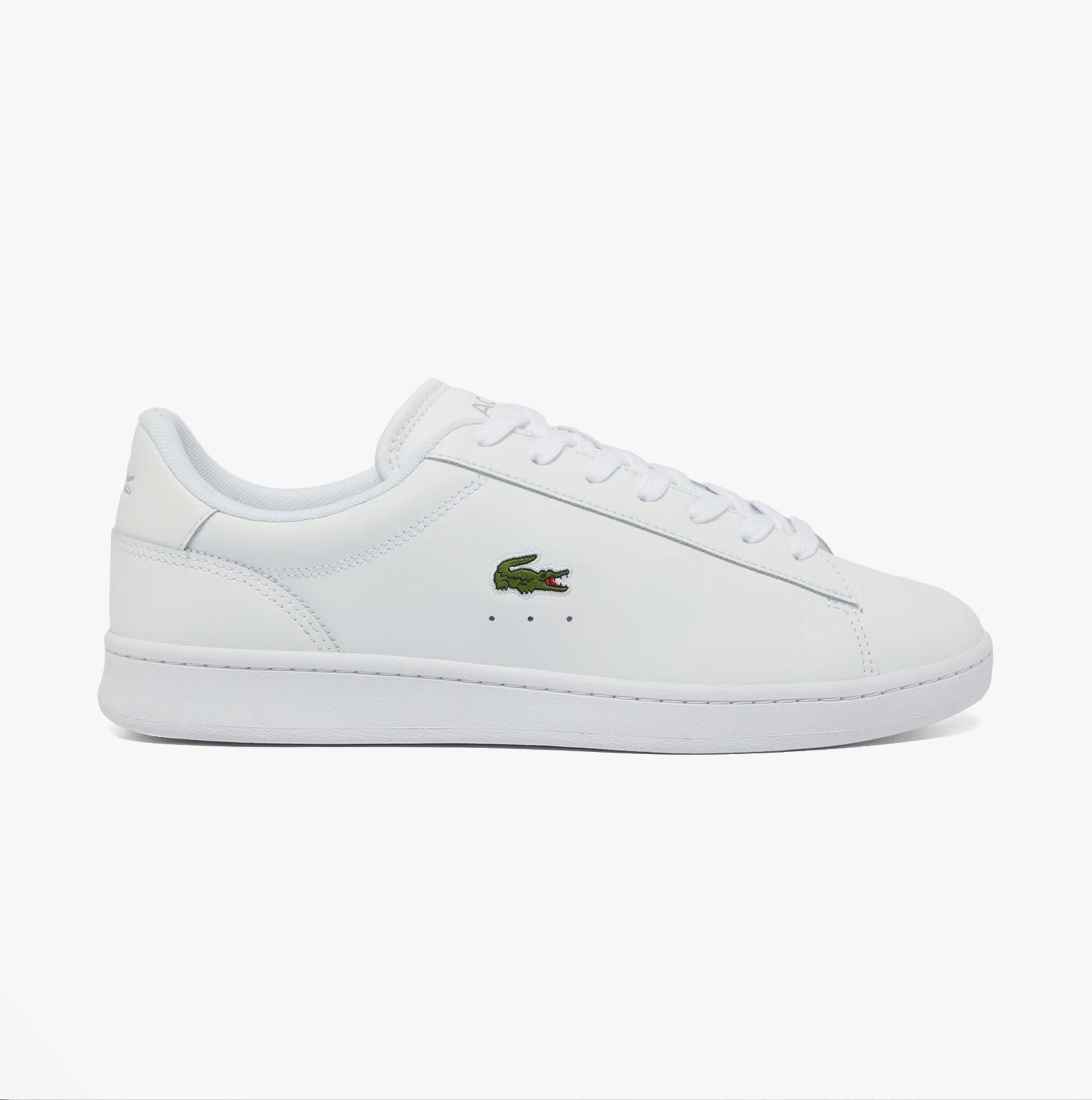 Lacoste Men's White Carnaby Set Court Trainers Trainers - Uk 10