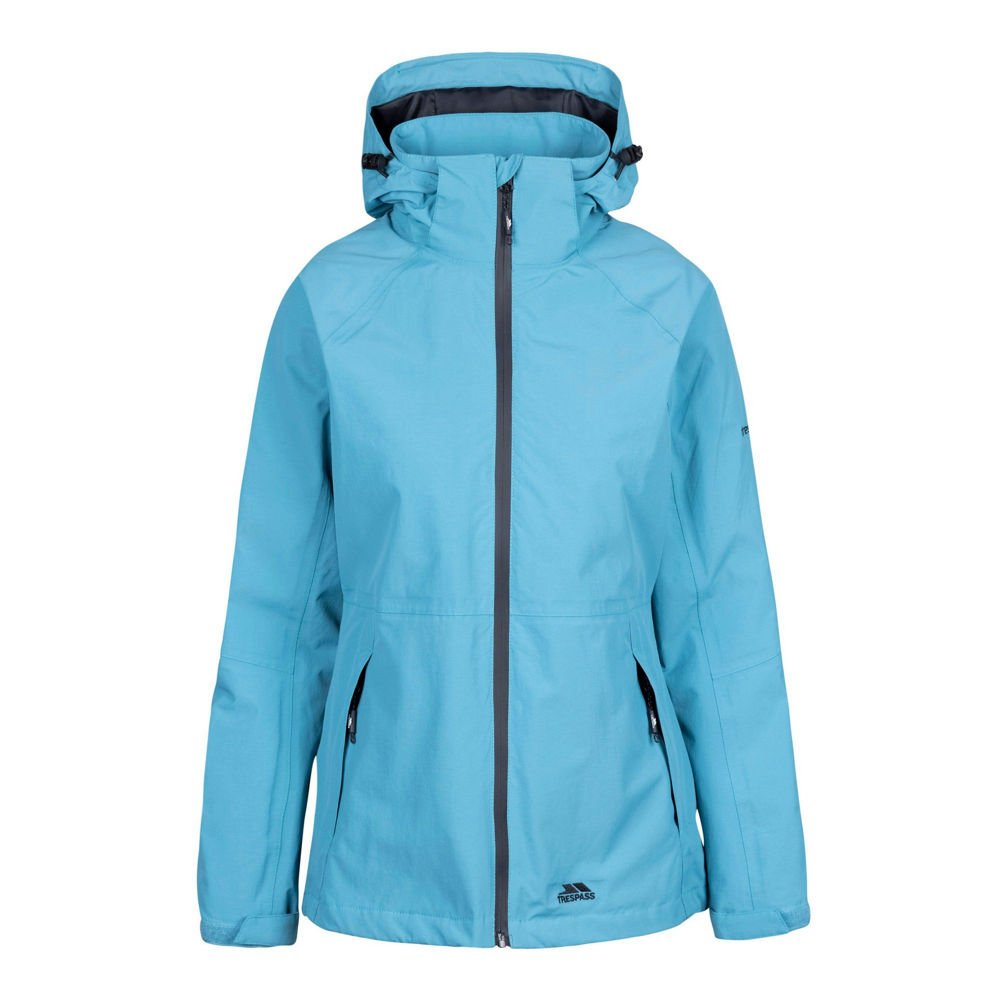 Trespass Women's Blue Tilbury Tp75 Waterproof Jacket - Storm - Storm - Medium