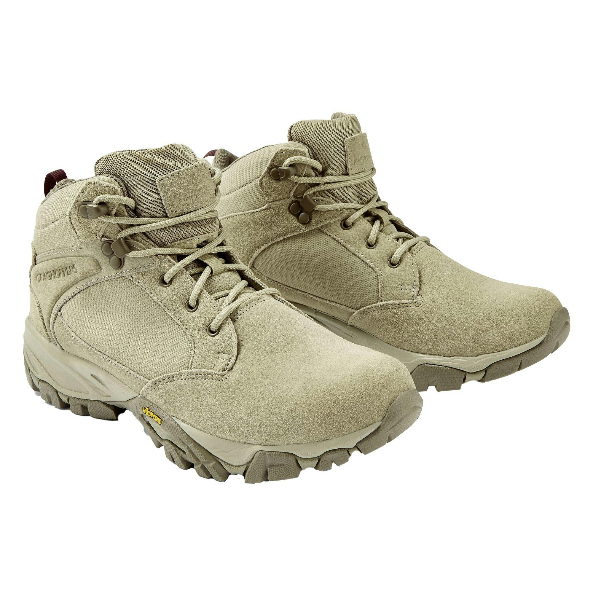 Craghoppers Men's Salado Desert Mid 2 Suede Walking Boots - Rubble - 12 Uk - Rubble - 68% Suede/32% Polyester