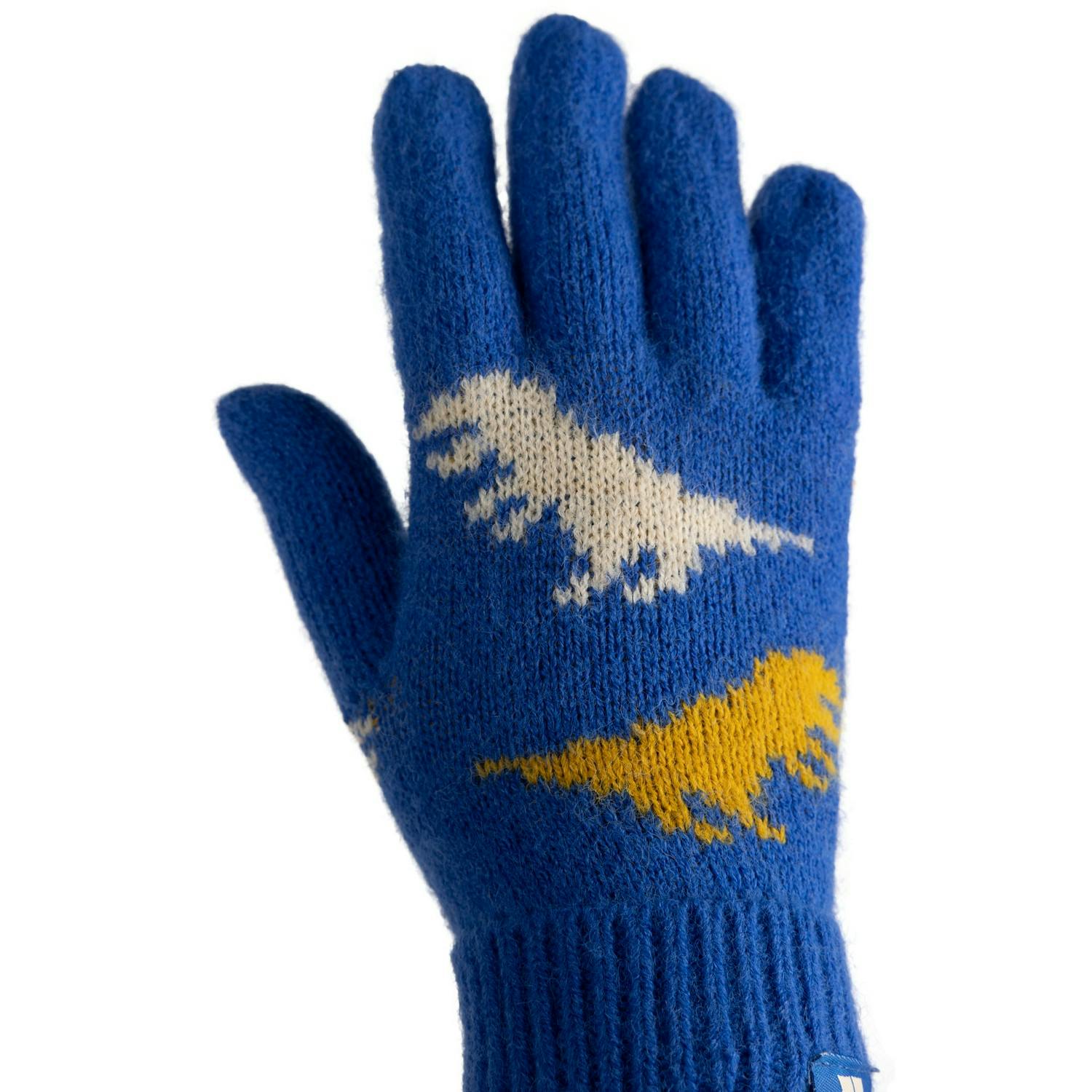 Trespass Blue Childrens/Kids Casper Gloves - 2-4 Years - 95% Acrylic/5% Elastane