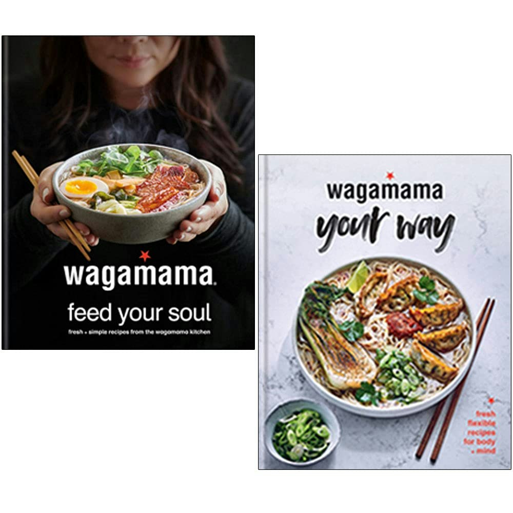 Kyle Books Wagamama Feed Your Soul & Wagamama Your Way Book Set Size 2