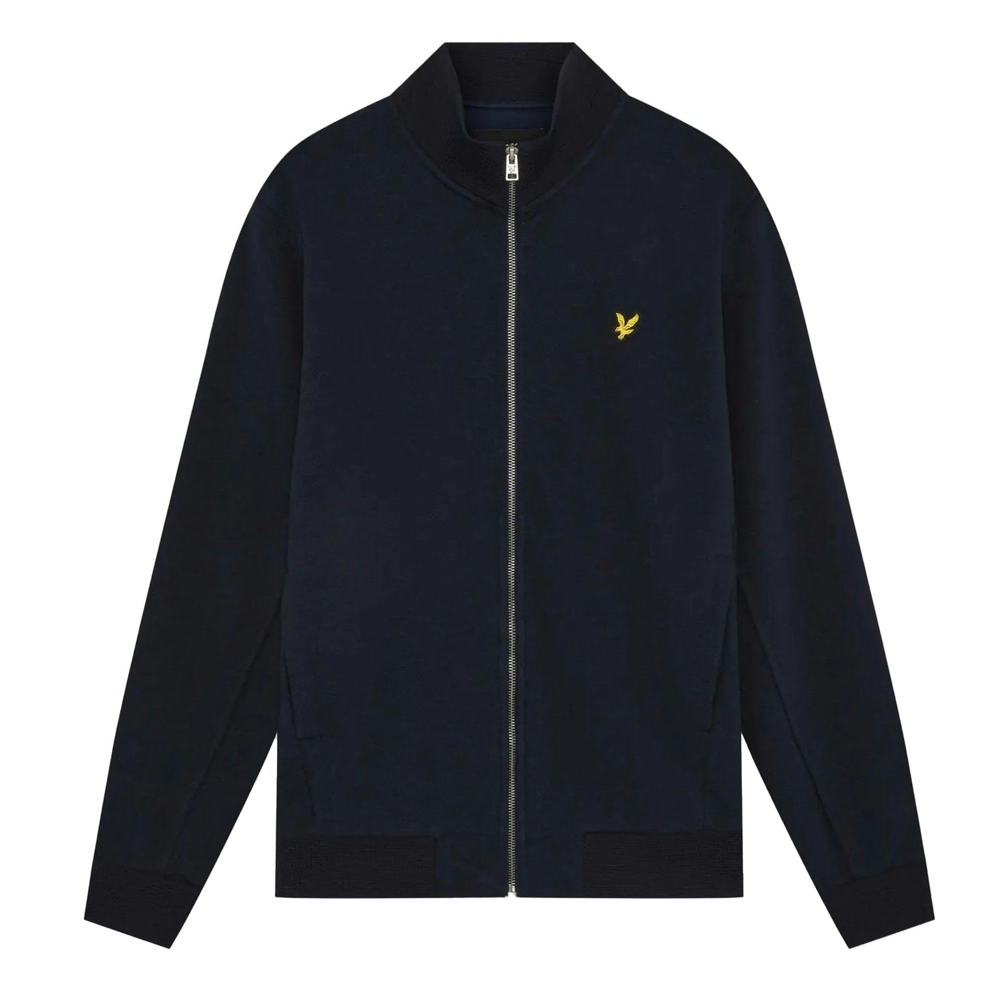 Lyle and Scott Mens Track Jacket L Navy Cotton - Image 4