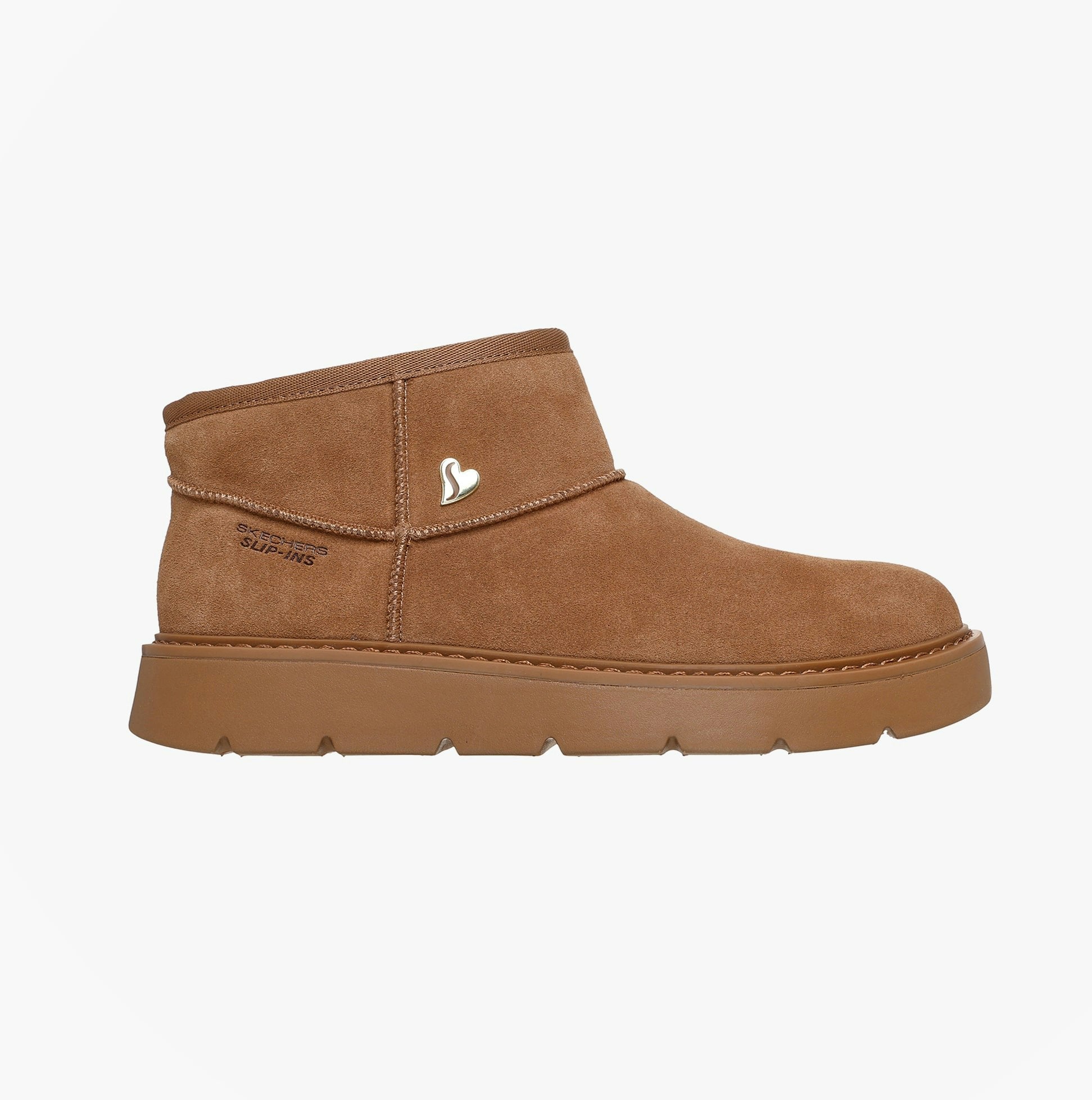 Skechers Women's 167848/Csnt Keepsakes Cozy - Cozy Mini Boots Chestnut - Uk 4