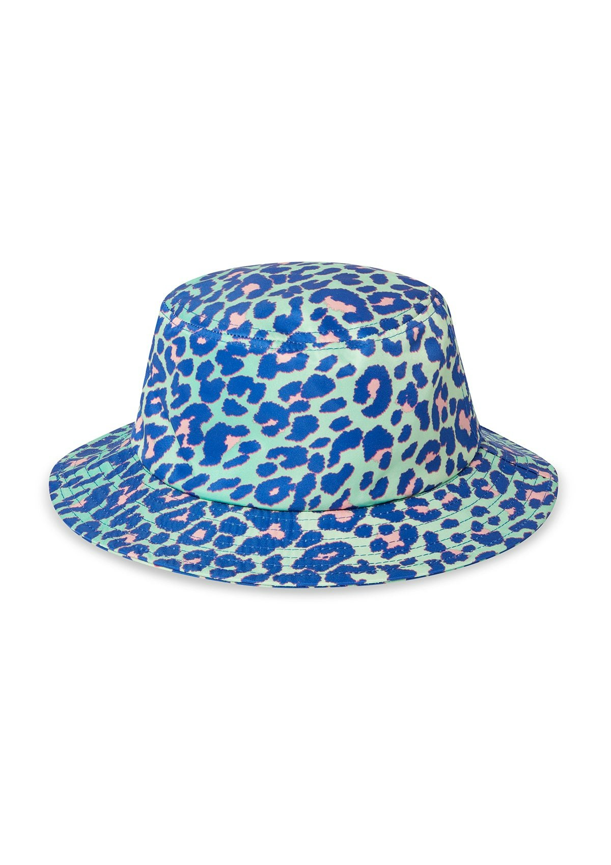 Boardies Kids Lime Leopard Bucket Hat - Multi - 3-6 Year