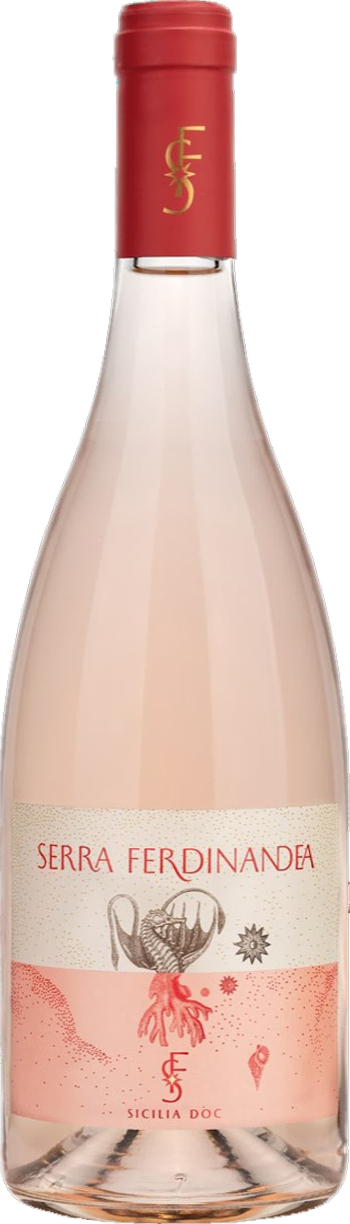 Various Wine Pink/White/Peach Planeta Serra Ferdinandea Rose 2022 75Cl - Pack Of 6