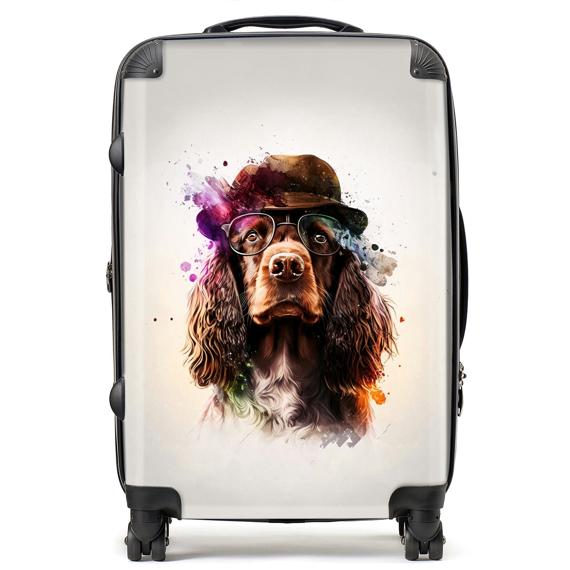 Warren Reed English Cocker Spaniel Splashart Suitcase - Medium