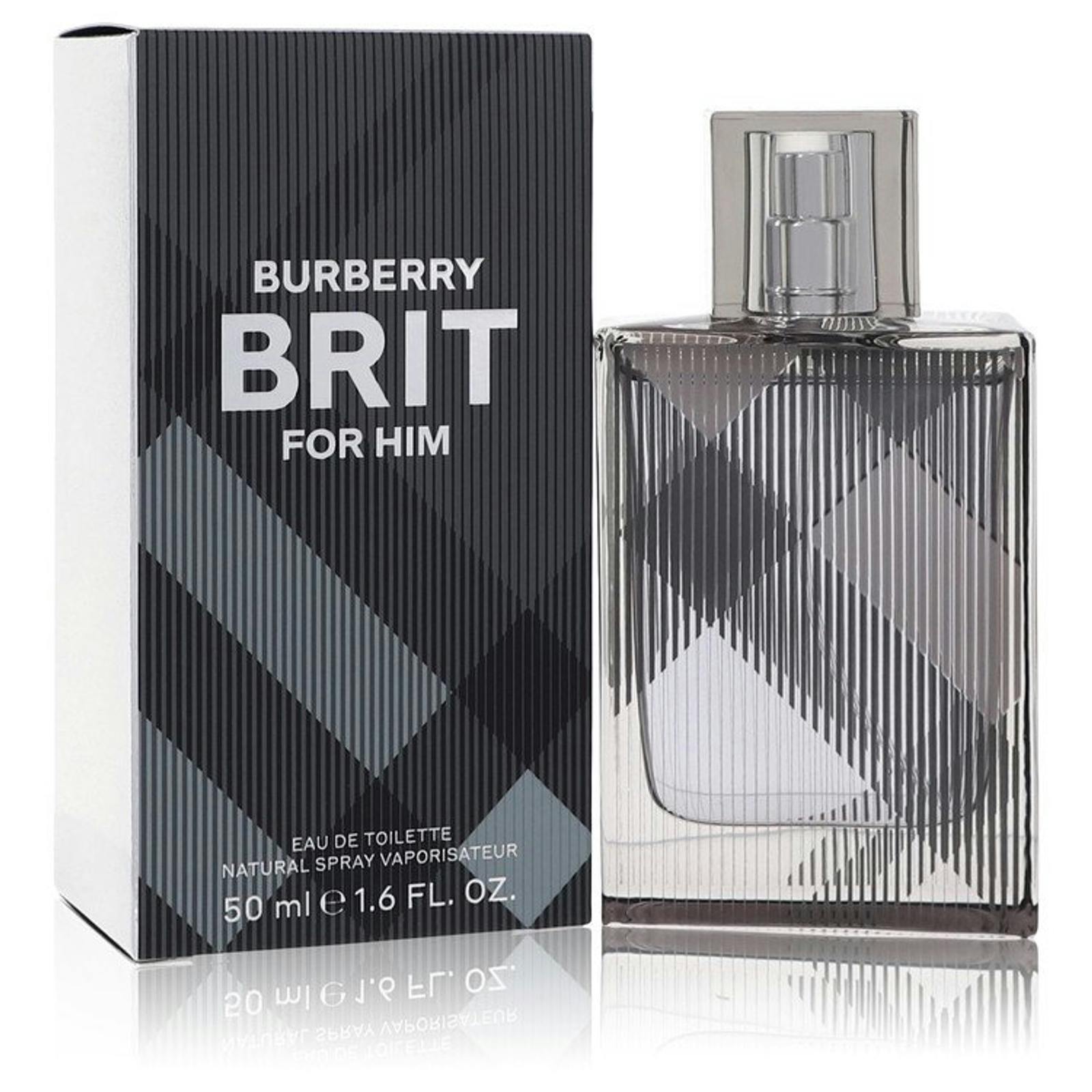 Burberry Men's Brit For Him Eau De Toilette 50 Ml