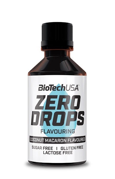 Biotechusa Zero Drops, Coconut Macaron - 50 Ml.