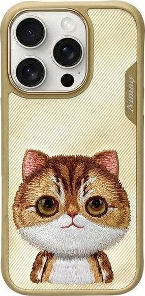 Nimmy Friends Big Eyed Pet 2.0 Cat Case For Iphone 16 Pro Max 6.9" Khaki - N-Xdy-Ip16-Pro-Max-05