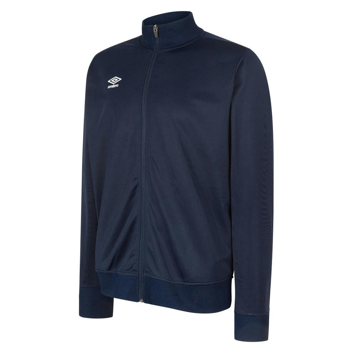 Umbro Men's Dark Club Essential Jacket - Navy - 3XL - Navy - 100% Polyester