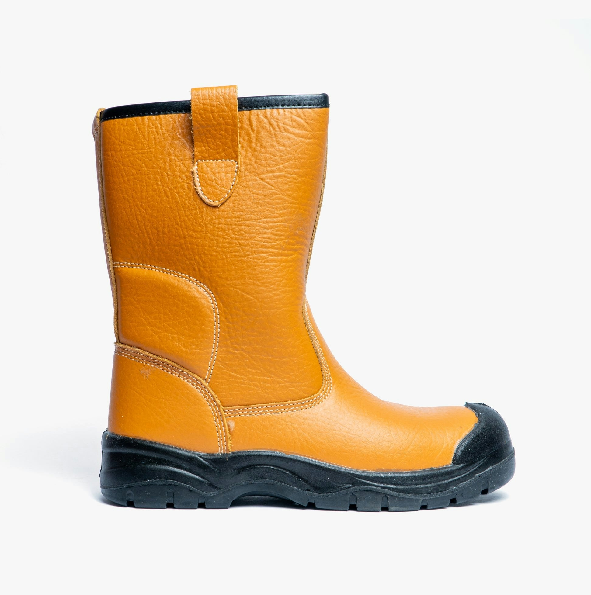 Grafters Men's M239bsm Rigger Safety Boots Tan - Uk 7