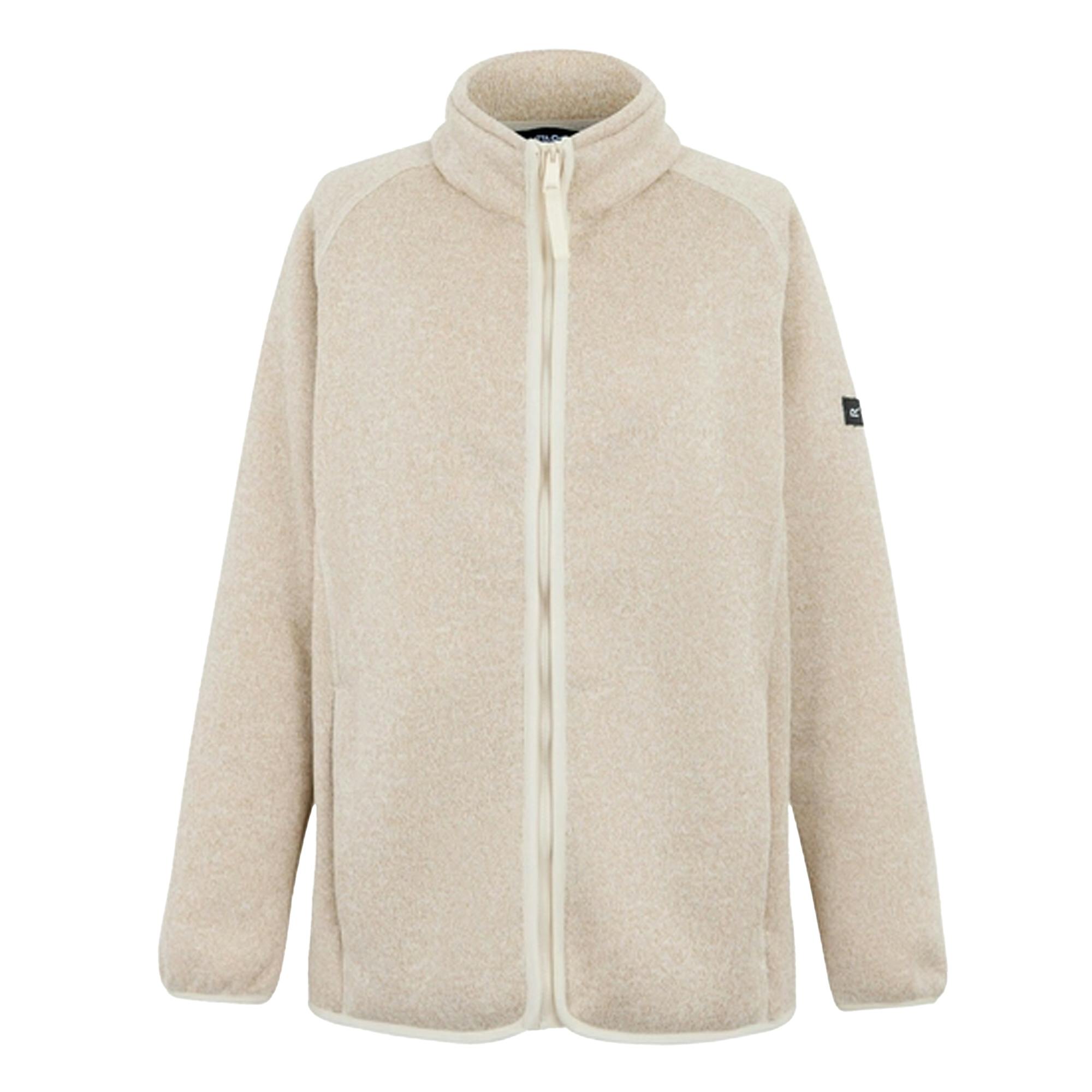 Regatta Women's Light Mellrey Full Zip Fleece - Vanilla - 16 Uk - Vanilla - 100% Recycled Polyester