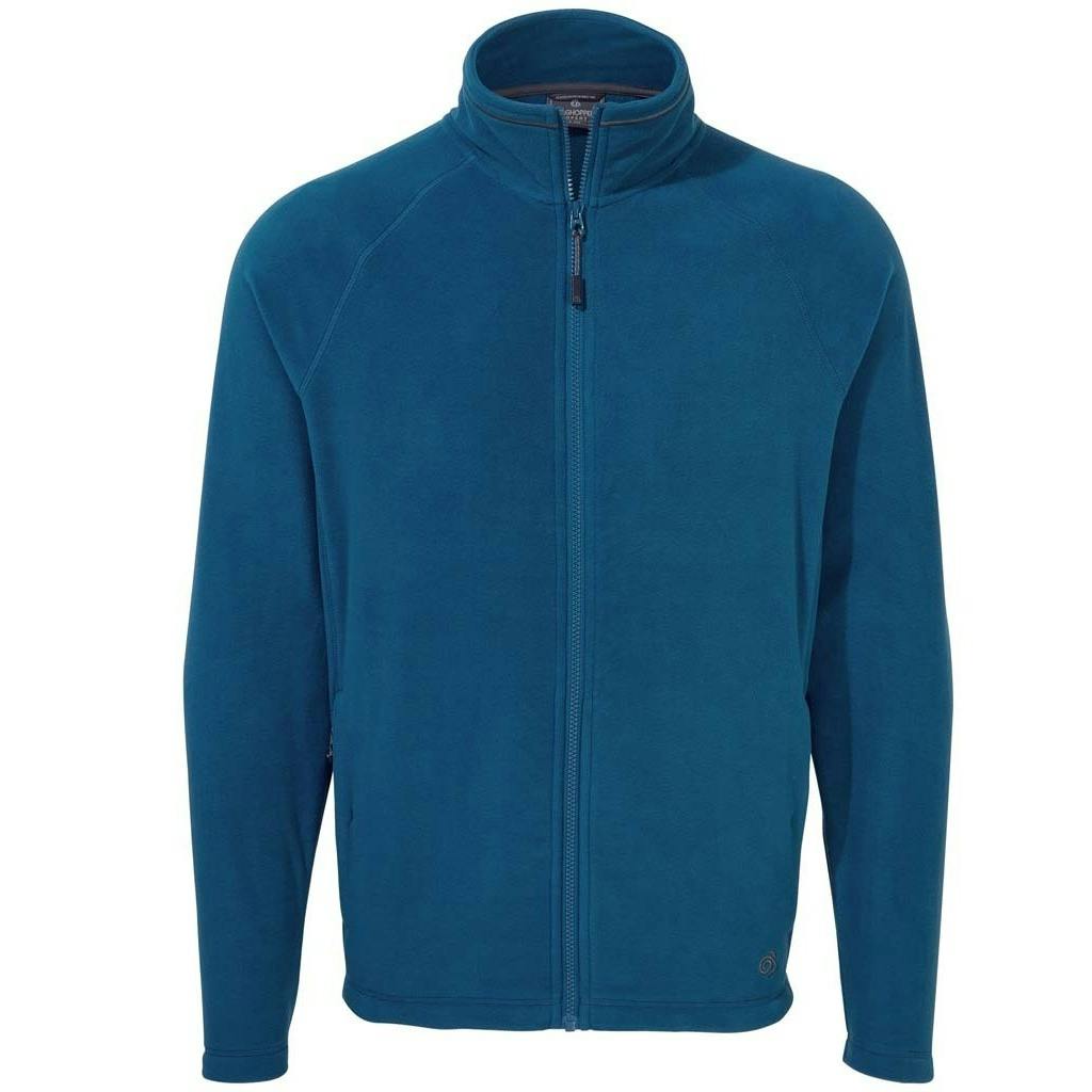 Craghoppers Men's Blue Expert Corey 200 Microfleece Jacket - Poseidon - L - Poseidon - 100% Recycled Polyester