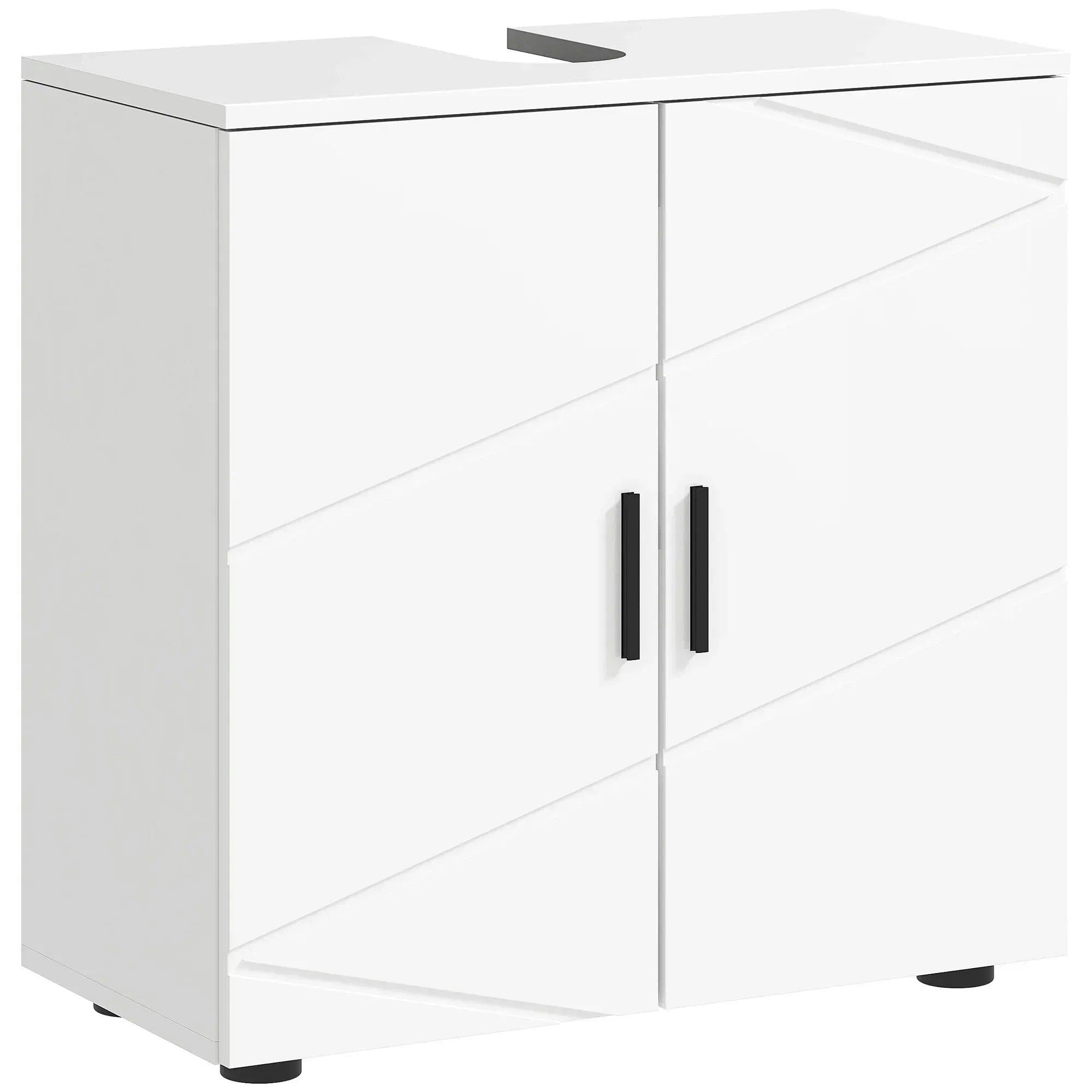 Rackhams White Under Sink Cabinet With Shelf