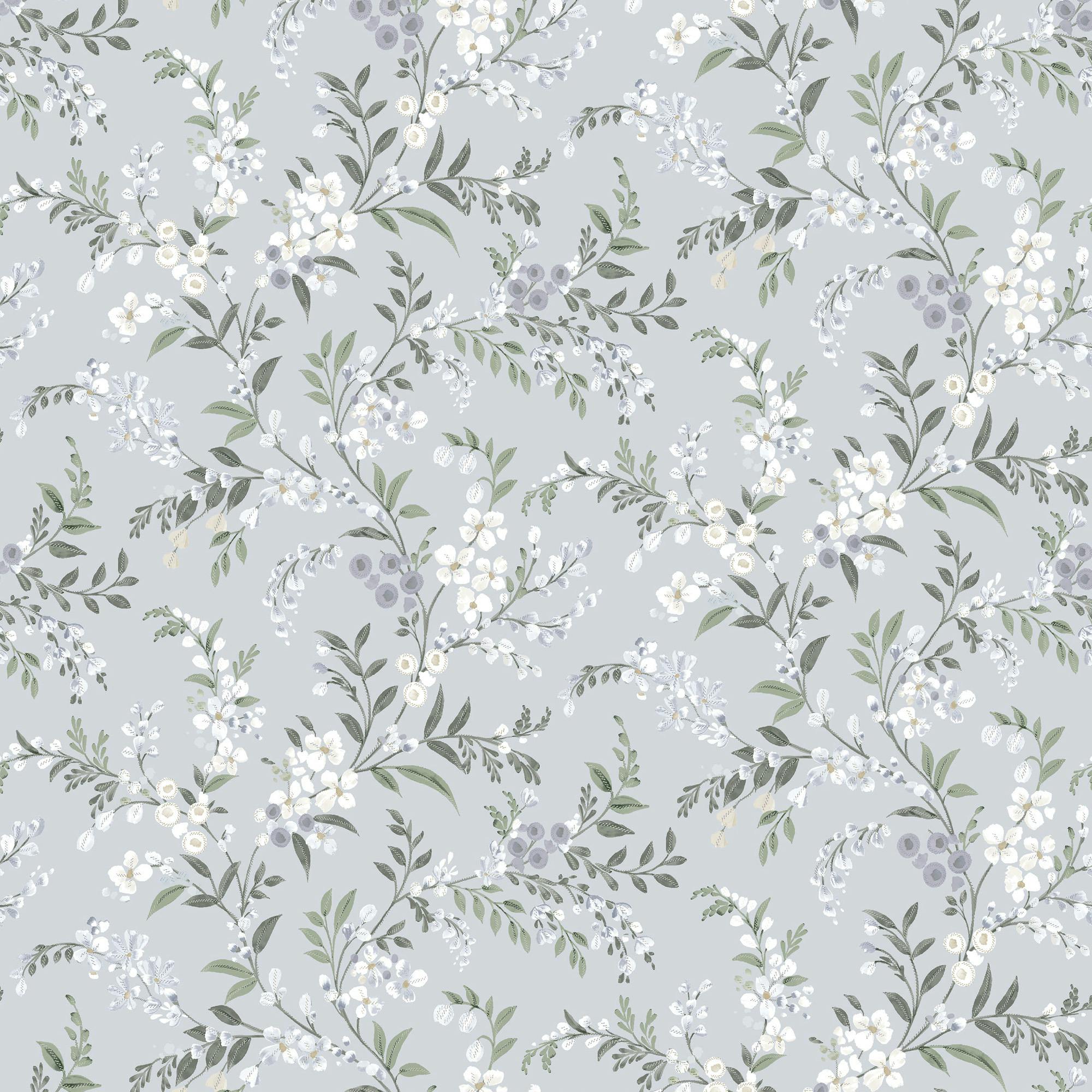 Superfresco Easy Blue Clara Wallpaper