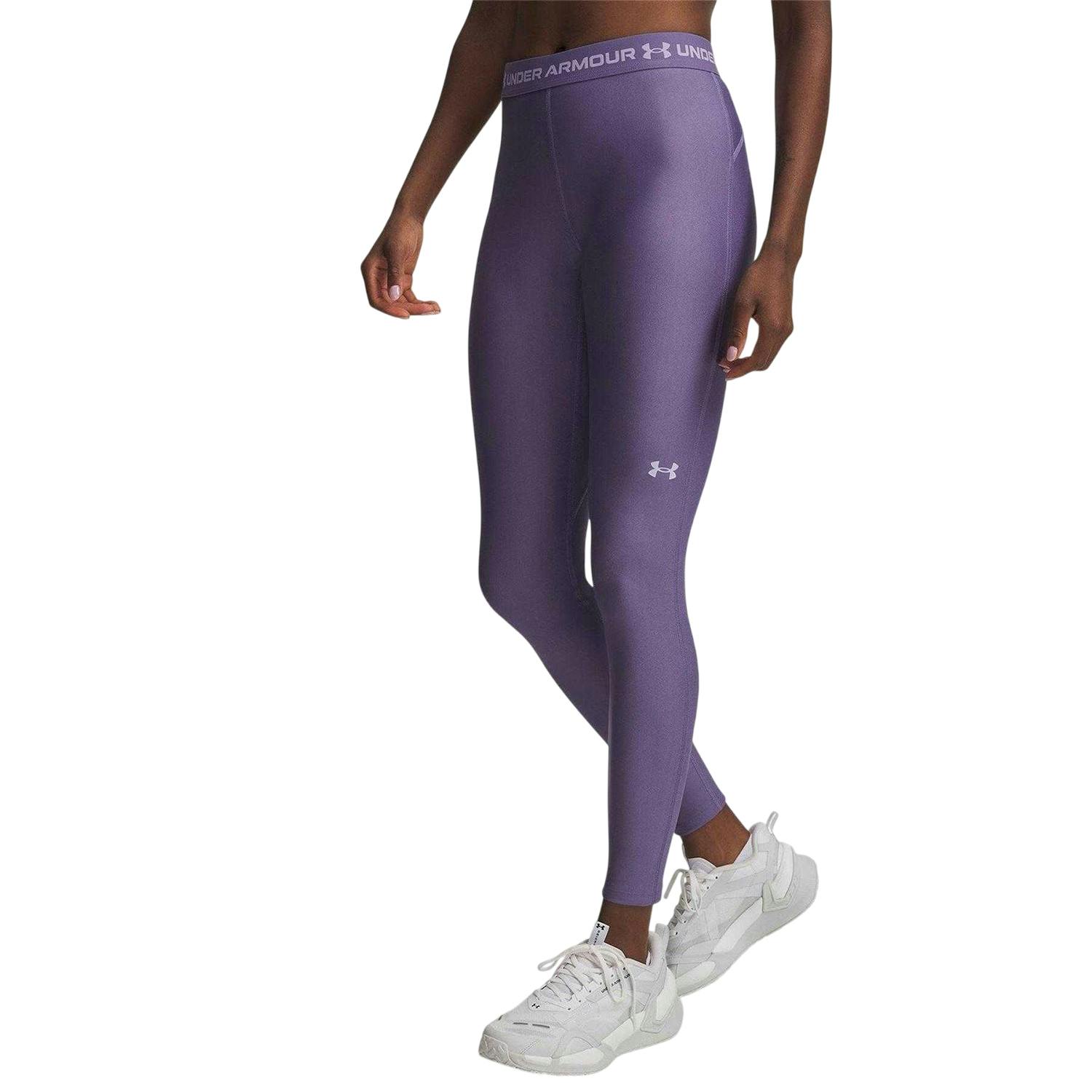 Under Armour Women's Heatgear Leggings - Luxe - 12 Uk R - Luxe - 87% Polyester/13% Elastane