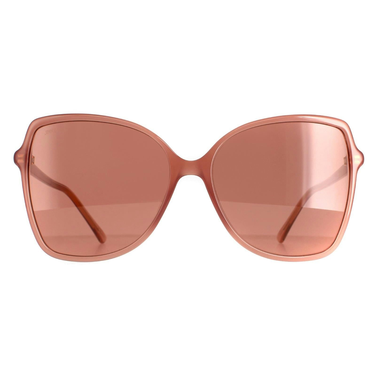 Jimmy Choo Women's Burgundy Fede/S Nude Sunglasses