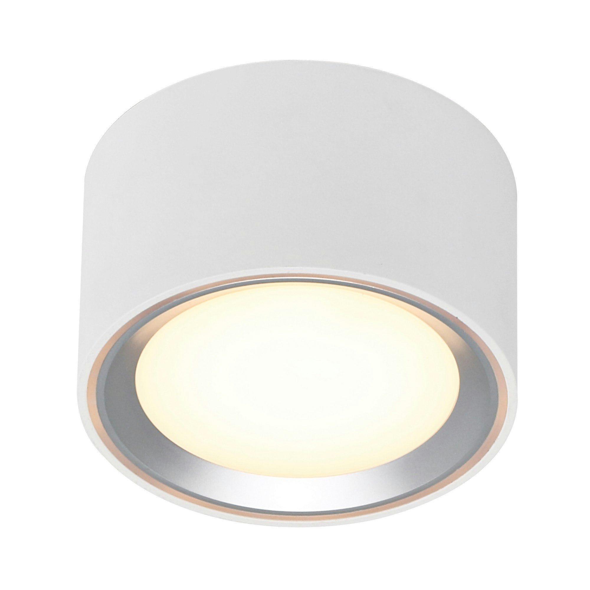 Rackhams White Fallon | Surface Downlight | /Steel - Metal - 1