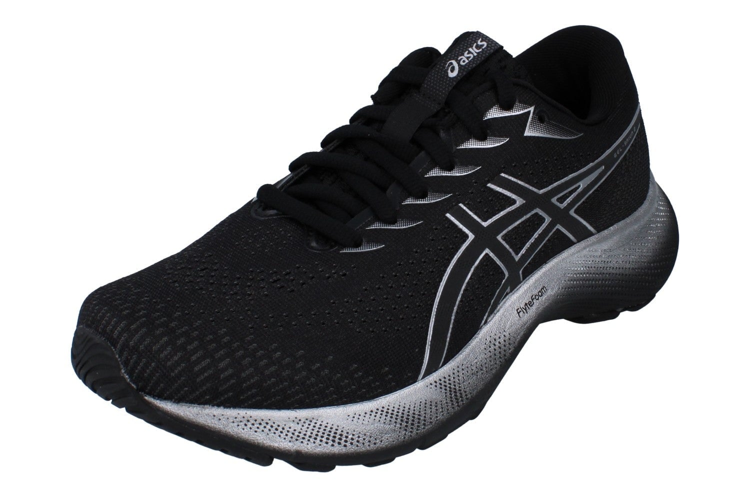 Asics Women's Black/Silver Gel-Saiun 2 1012B702 001 - Uk 6.5 | Us 8.5 | Eu 40