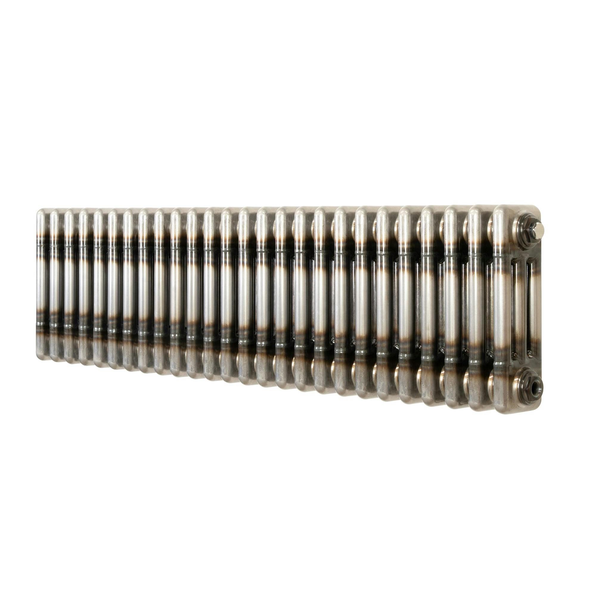 Monstershop Traditional 3 Column Radiator - 300 X 1190Mm - Raw Metal