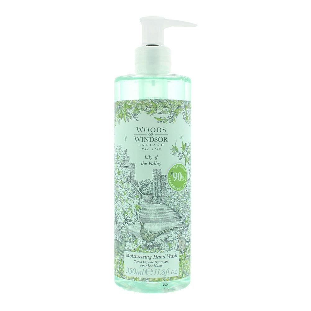 Woods of Windsor Lily Of The Valley Hand Wash Soap 350ml in Green - Image 13
