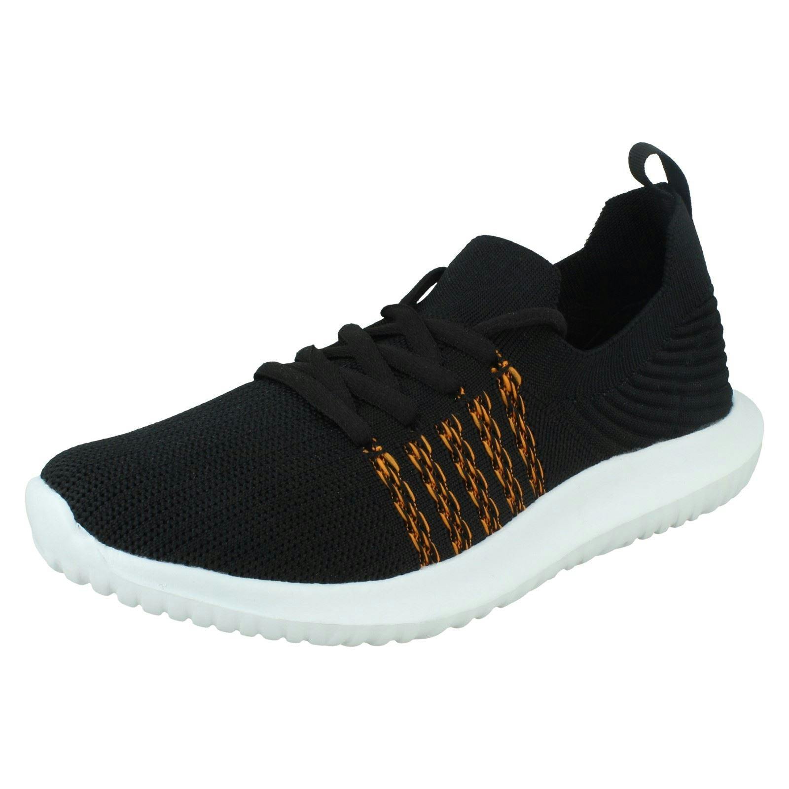 Reflex Women's Black Casual Trainers F7184 - Uk 8