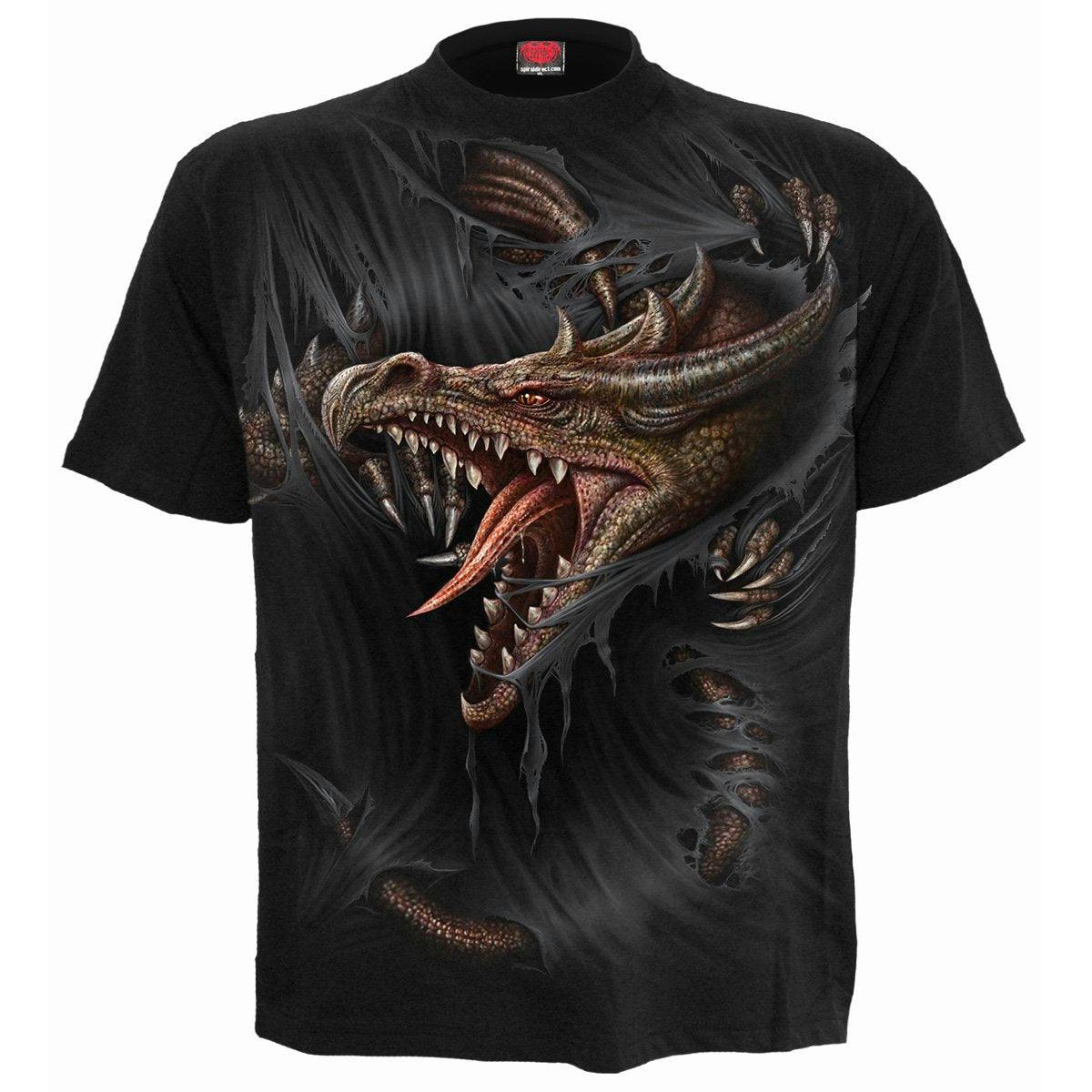Spiral Direct Black Breaking Out - Kids T-Shirt - Xs - Digital