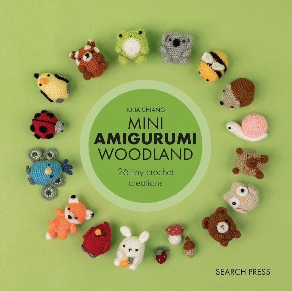Mini Amigurumi Woodland: 26 tiny crochet creations by Julia Chiang (HB 2025) - Image 8