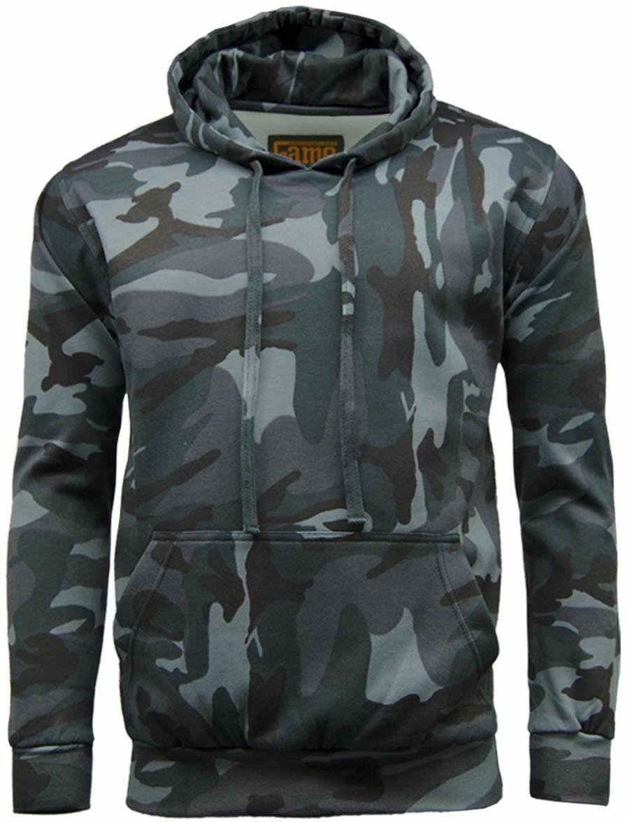 Coolandnew Game Camouflage Hoodie - Midnight - S